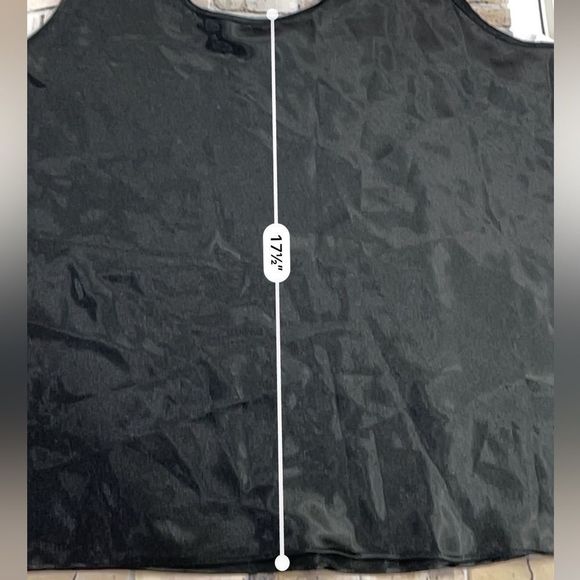 NWT Women’s Meant To Be Seen Black Polyester Sleeveless Tank Top (XL) FV18 - Picture 6 of 10
